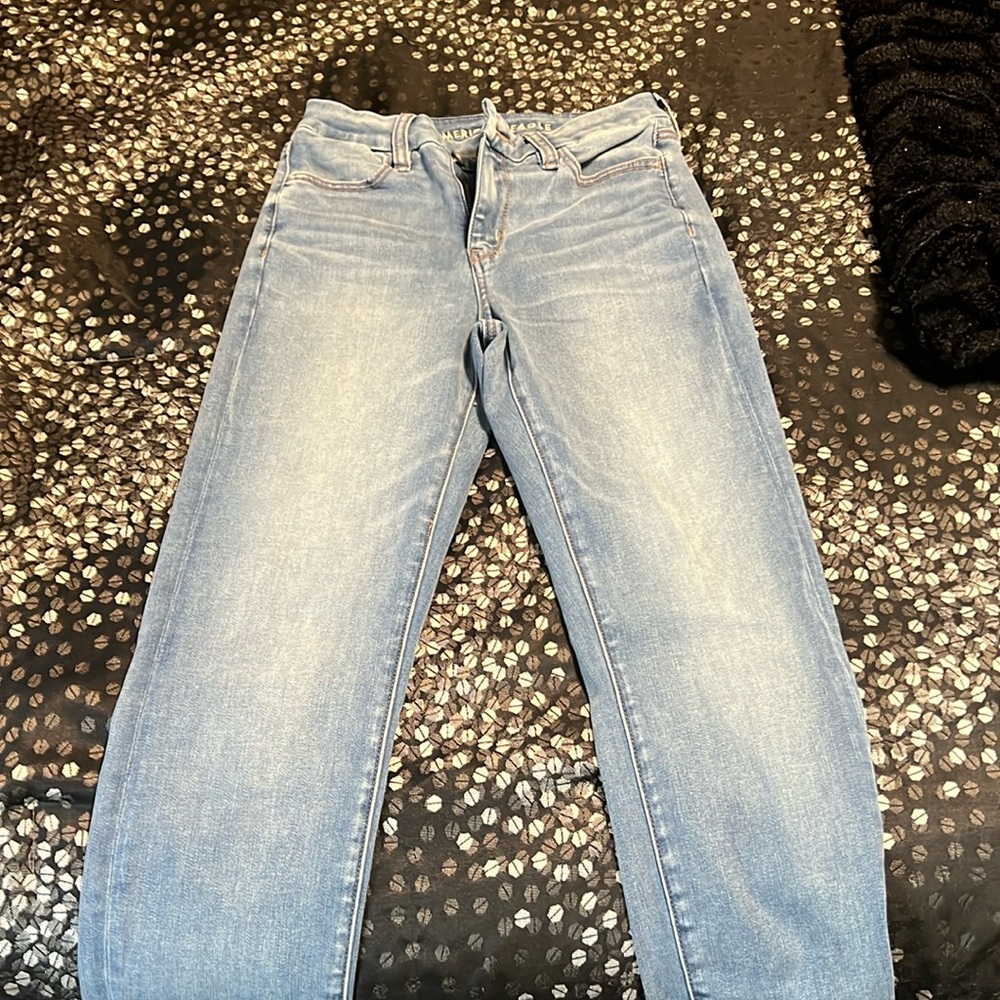 American eagle curvy high rise jeggings